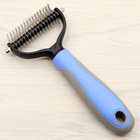 Pet Hair Removal Brush – Self-Cleaning Grooming Comb for Dogs & Cats