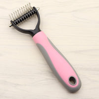 Pet Hair Removal Brush – Self-Cleaning Grooming Comb for Dogs & Cats