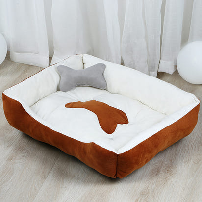 Luxury Plush Dog Bed – Calming & Comfort for All Pets