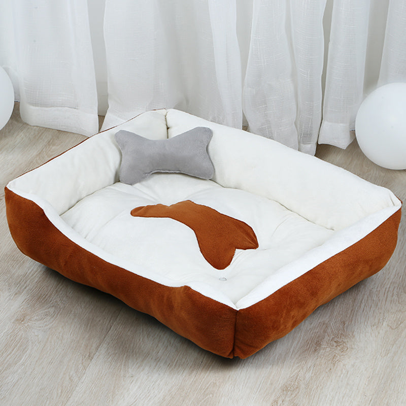 Luxury Plush Dog Bed – Calming & Comfort for All Pets