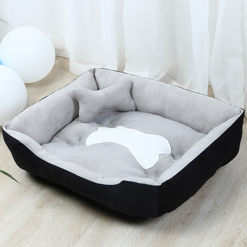 Luxury Plush Dog Bed – Calming & Comfort for All Pets