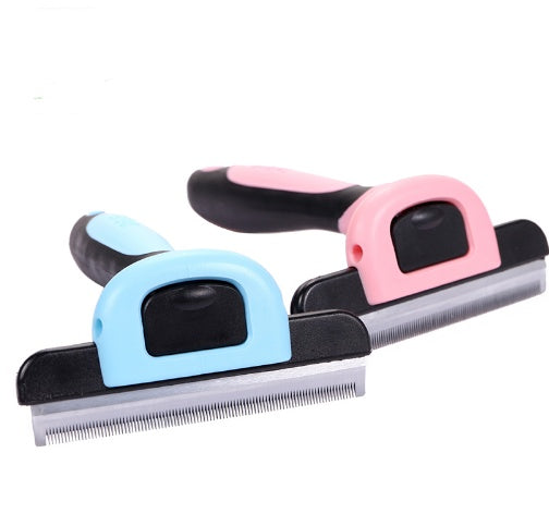 Pet Hair Removal Brush – Self-Cleaning Grooming Comb for Dogs & Cats