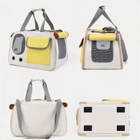 Portable Pet Travel Carrier – Breathable, Lightweight & Foldable Bag for Dogs & Cats