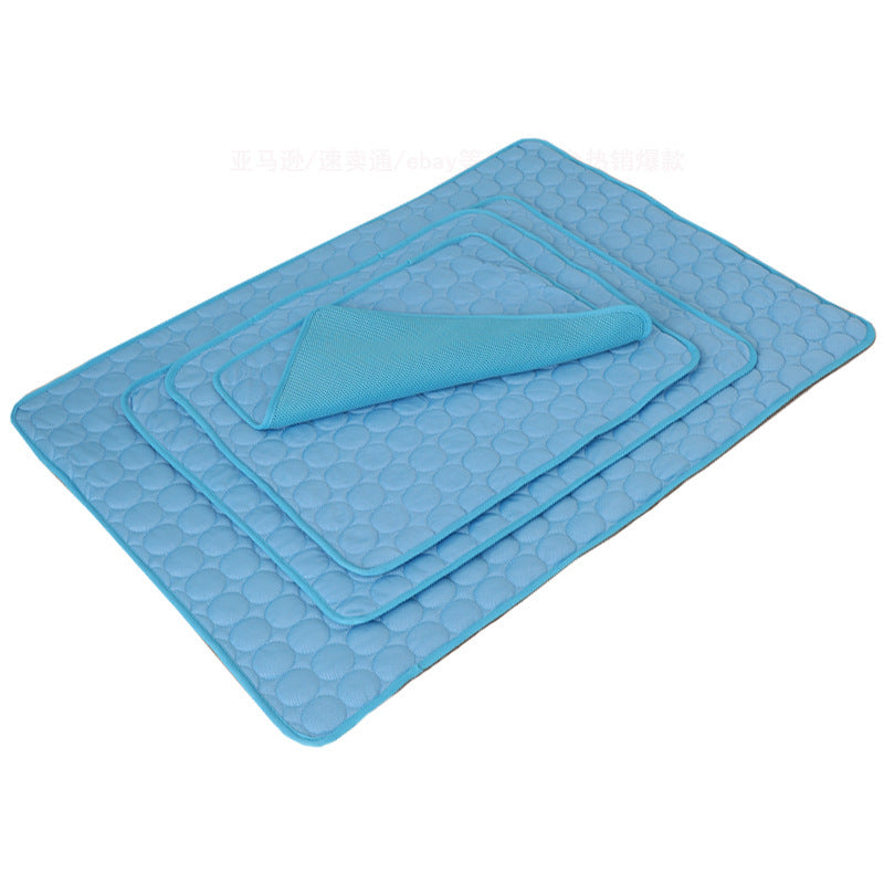 Cooling Dog & Cat Mat – Breathable Summer Bed Pad for Pets