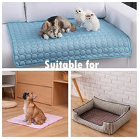 Cooling Dog & Cat Mat – Breathable Summer Bed Pad for Pets