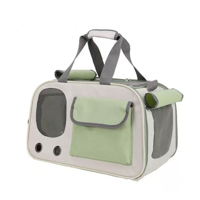 Portable Pet Travel Carrier – Breathable, Lightweight & Foldable Bag for Dogs & Cats