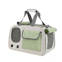 Portable Pet Travel Carrier – Breathable, Lightweight & Foldable Bag for Dogs & Cats