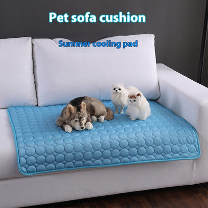 Cooling Dog & Cat Mat – Breathable Summer Bed Pad for Pets