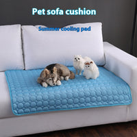 Cooling Dog & Cat Mat – Breathable Summer Bed Pad for Pets