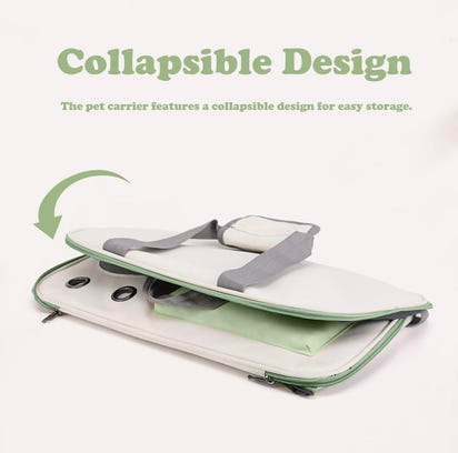 Portable Pet Travel Carrier – Breathable, Lightweight & Foldable Bag for Dogs & Cats
